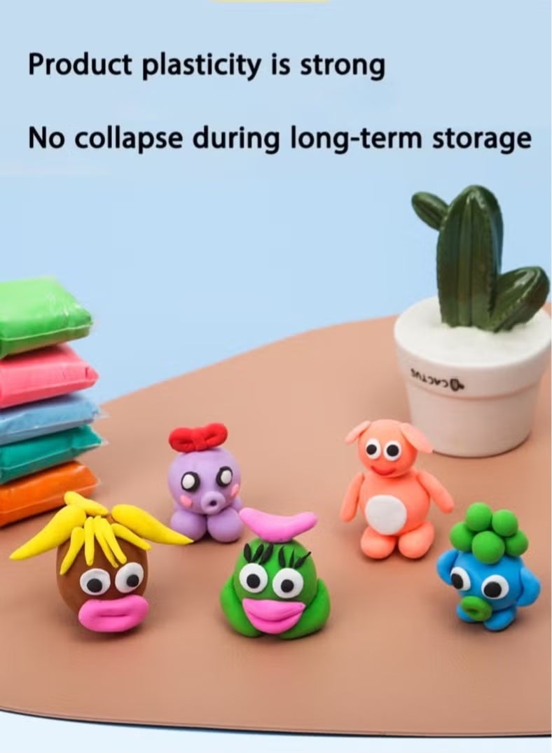 36 pcs DIY Plasticine Colors for Kids Education, Ultra Light Air Dry Clay, Multicolor Interactive Modeling Clay Toy - Image 2